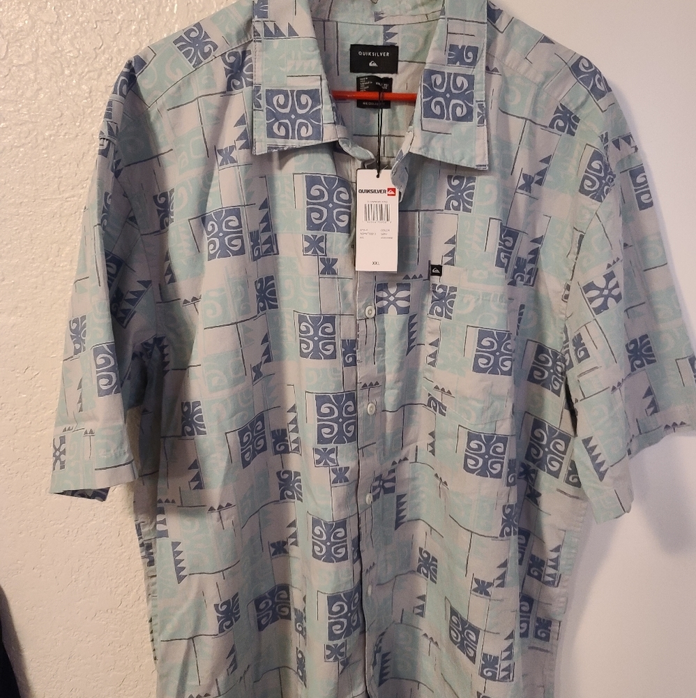Quicksilver Hawaiian King Shirt